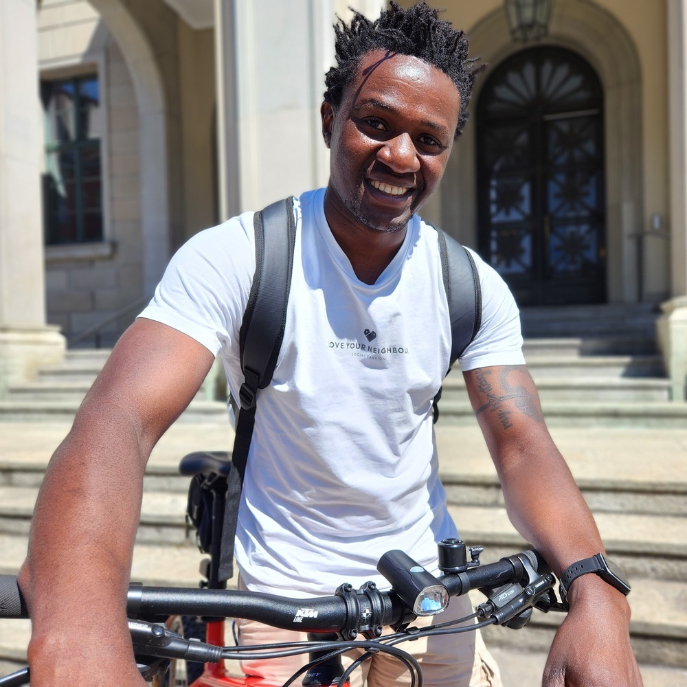 Ismail Ssekiwu - Gründer Life Cyclers Uganda