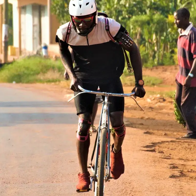 Velofahren / Fahrradfahren in Uganda