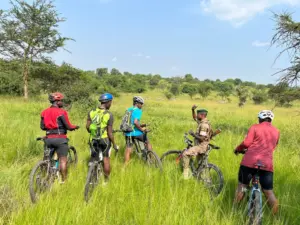 Bike Safari Lake Mburo Nationalpark Life Cyclers Uganda