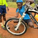 Immer gut gerüstet - Life Cyclers Uganda