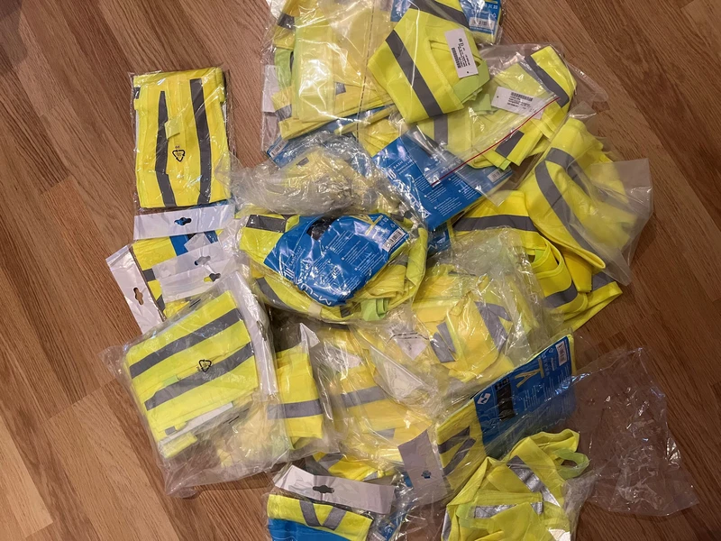 Leuchtwesten-Spende von René Horber