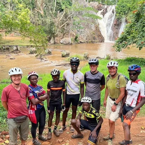 Life Cyclers on Tour am Wasserfall Life Cyclers on Tour am Wasserfall