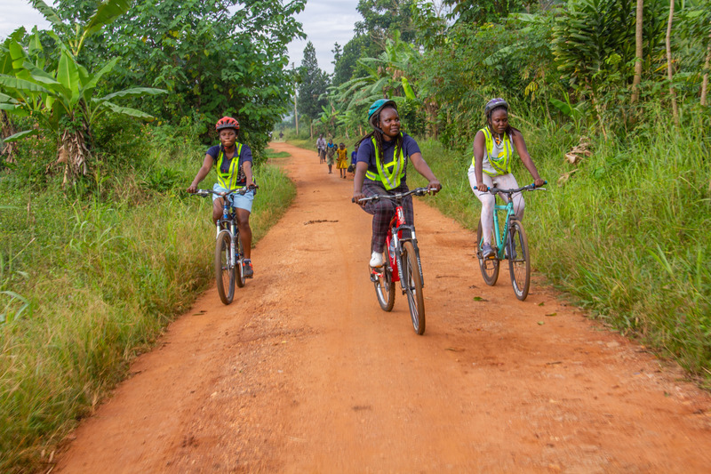 Womans Day Ausfahrt mit Life Cyclers Uganda