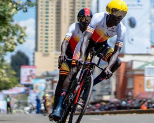 Charles Kagimu, Ugandisches Team bei der Radweltmeisterschaft 2024