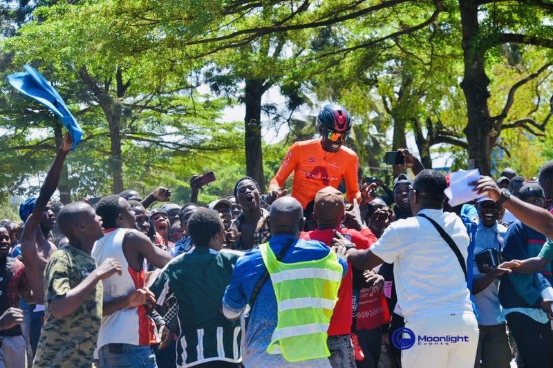 Paul Miiro Ugandan Cycling Champion supported by LCU