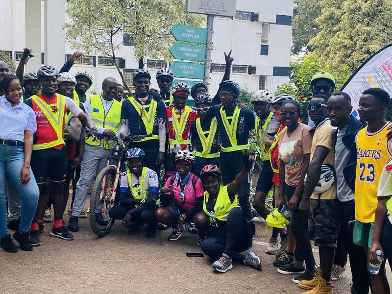 Life Cyclers Uganda Kampala Cycling Day 