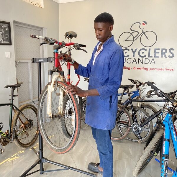 Life Cyclers Uganda Mechanics Center Samuel Kitumba